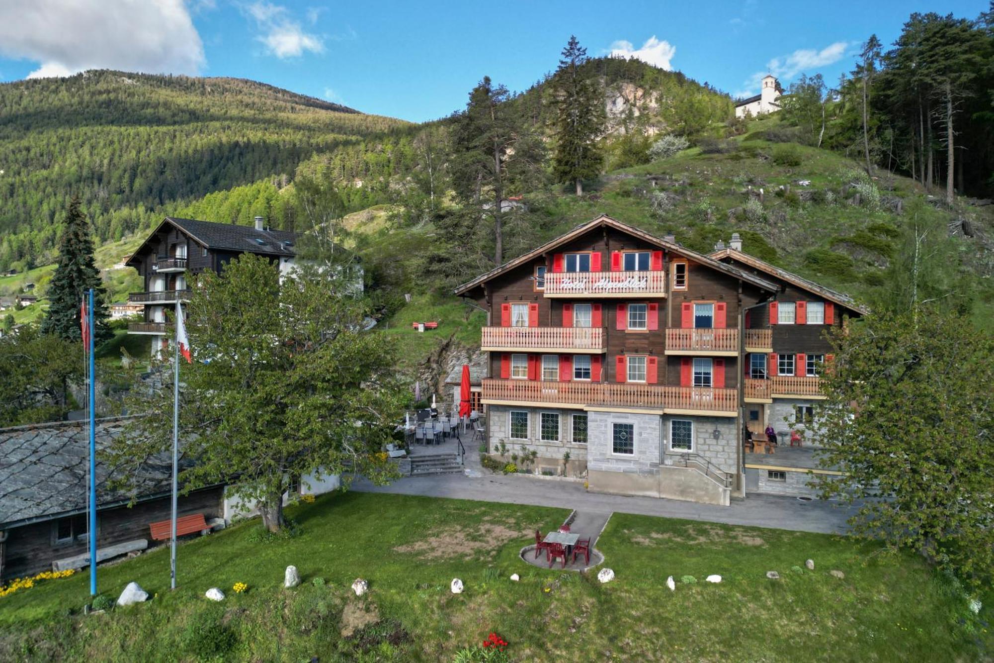 Hotel Alpenblick Zeneggen Exteriér fotografie