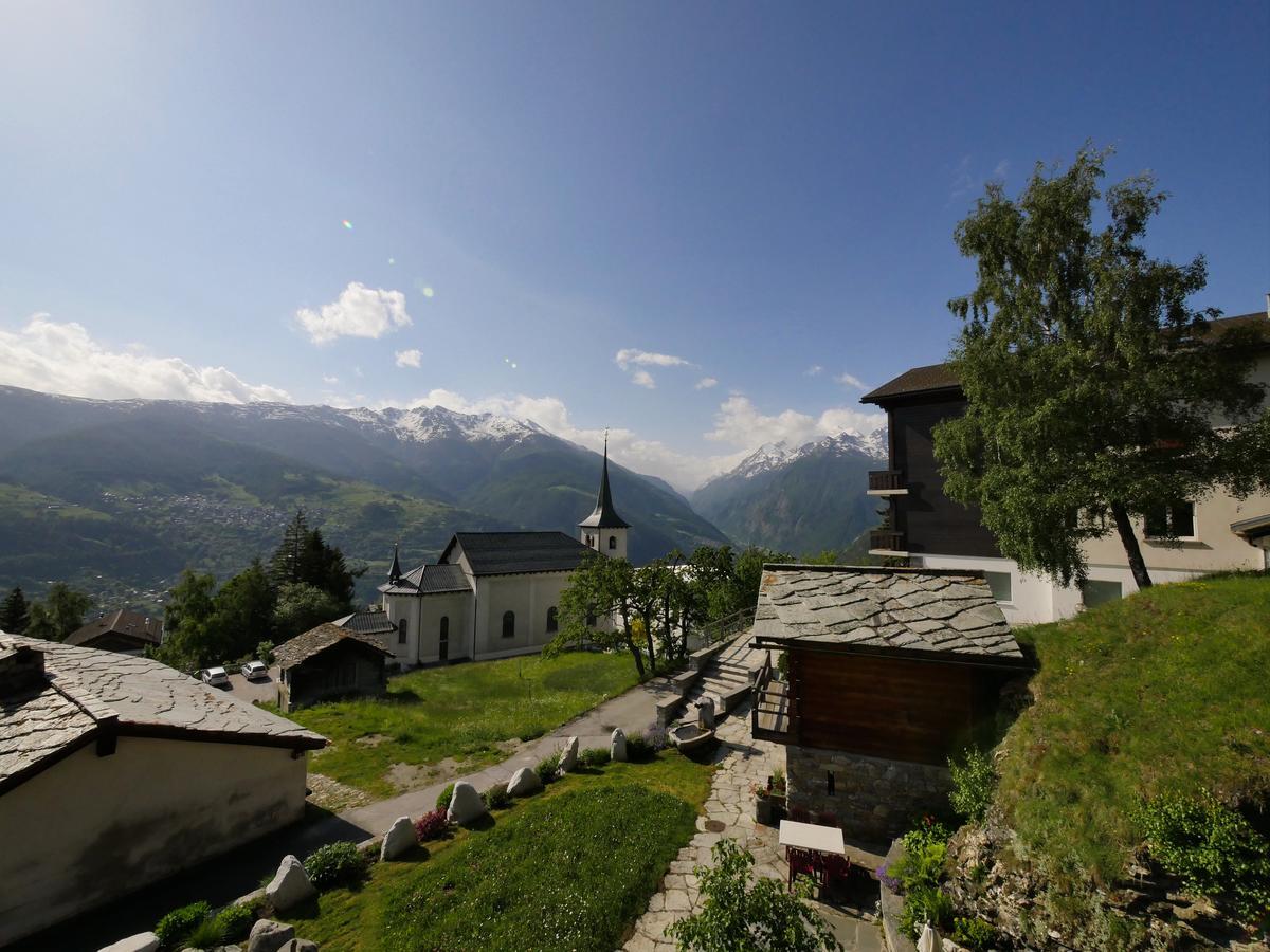 Hotel Alpenblick Zeneggen Exteriér fotografie