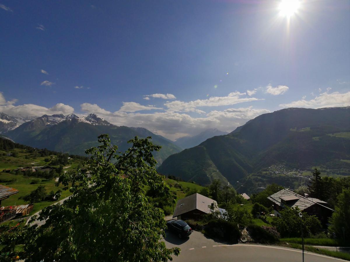 Hotel Alpenblick Zeneggen Exteriér fotografie